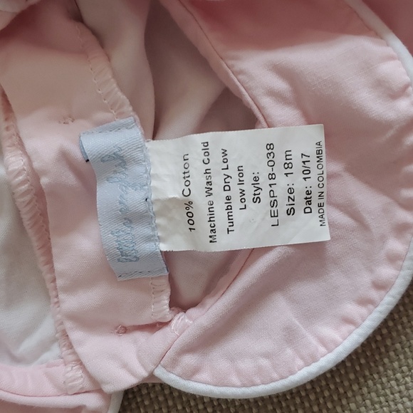 Little English - Light Pink Dress w/ Balloon Stitching | 18M - Picture 5 of 7